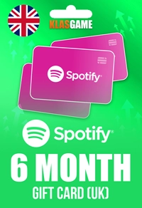Spotify Gift Card United Kingdom - 6 Month UK